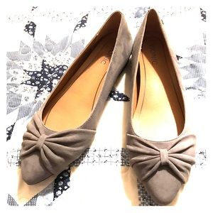 Vionic Gem Gramercy charcoal flats size 10